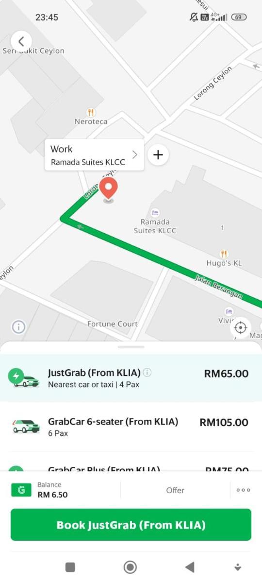 One Bukit Ceylon Klcc Pangsapuri *